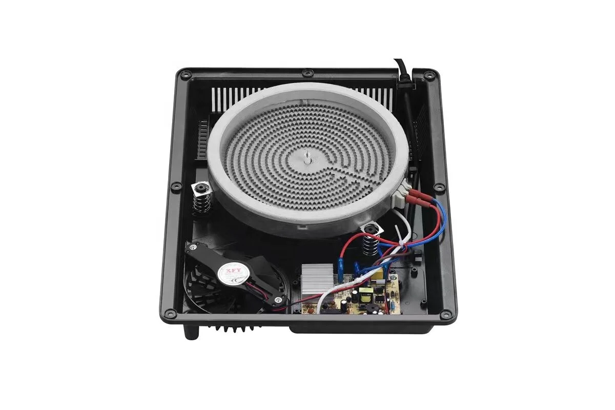 Electric Ceramic Cooker with Touch Control Button Single Burner