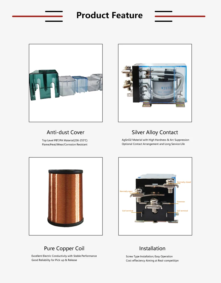 High Quality Relay Power Relay 60a Jqx 60f Buy Power Relay relay 60a