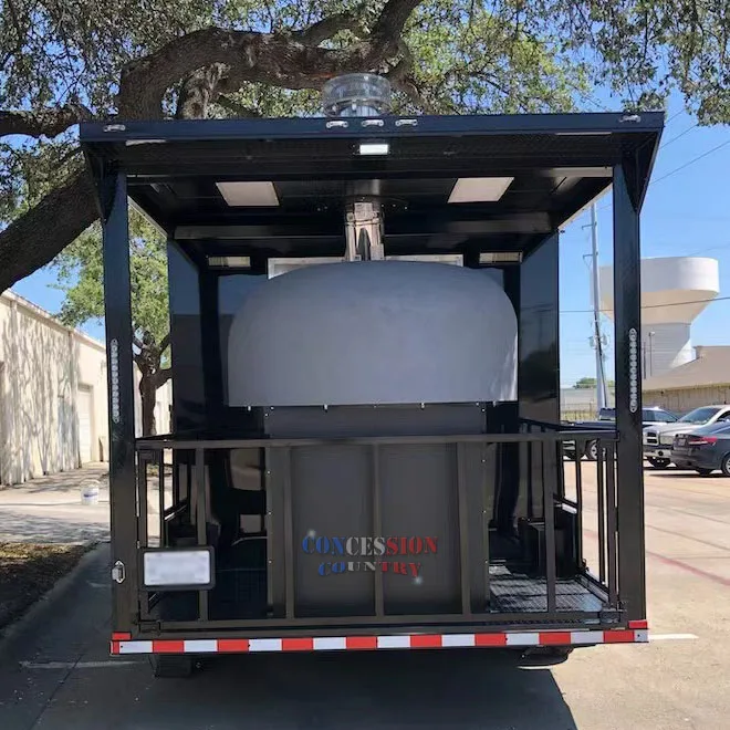 Pizza Trailer - Mobile Food Truck with Fully Equipped Kitchen