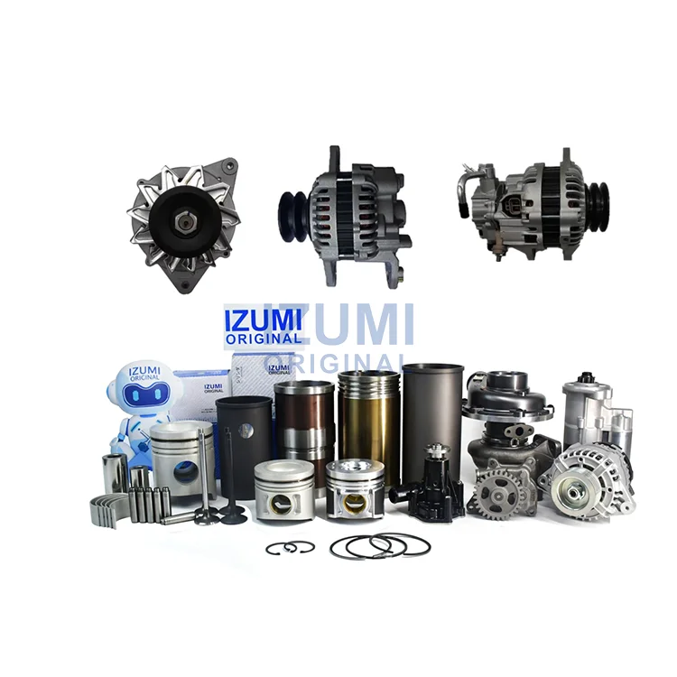 IZUMI ORIGINAL 4TNV82 Alternator High Quality Diesel Engine Parts For Yanmar