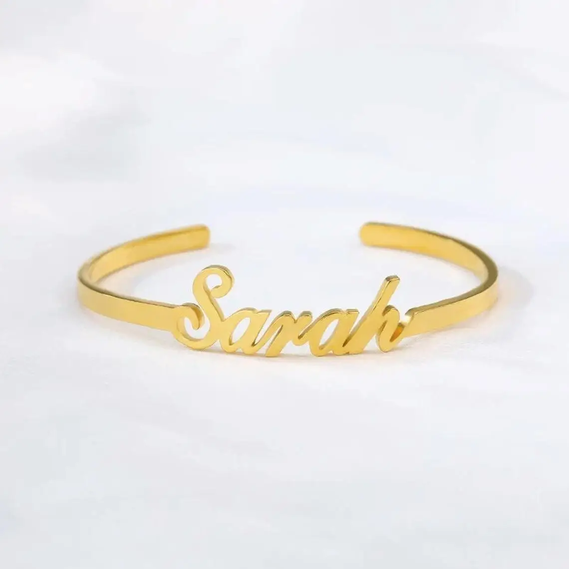 Custom Name Bracelet Gold Name Bracelet Handwritten name Bracelet   Geniune Jewellery