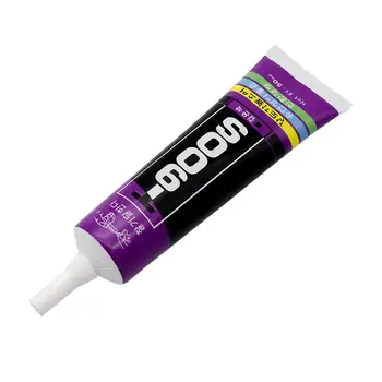 T900S Black Glue Repair Mobile Phone Laptop Needle Tube 50ML Universal Adhesive Rubber Silicone Metals Wood Soft Slow Drying