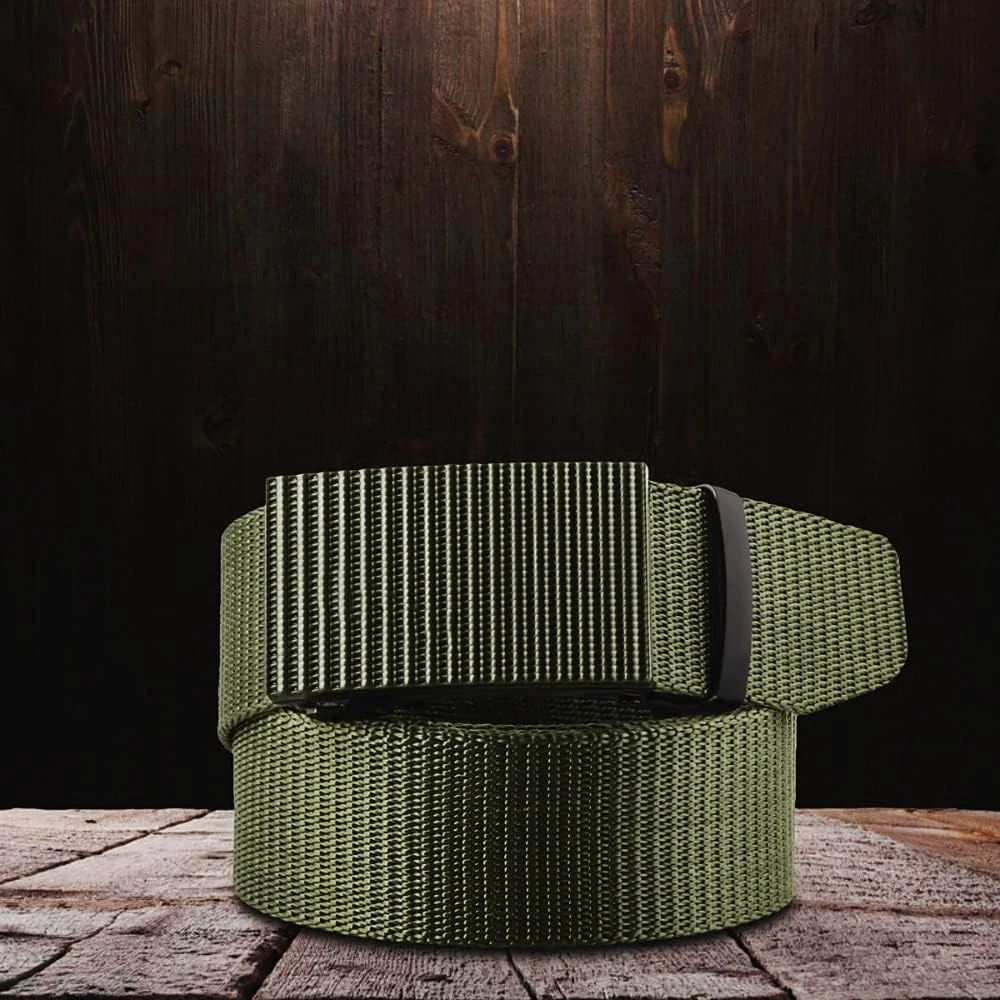 Adjustable Tactical Multifunctional Wear-resistant Belt Heavy Duty Nylon Ratchet Automatic Buckle Adjustable Belt