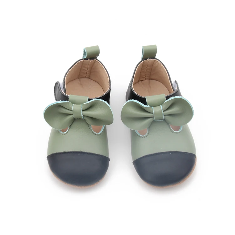 Fashion Genuine Leather Soft Sole New Born Baby Girl Shoes 6-12months Girl Shoes For Kids