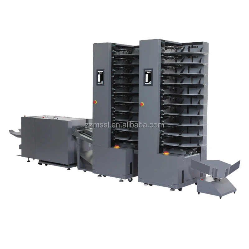 10 Stations A3 Paper Collator Machine A4 Paper Sorting Machine Paper ...