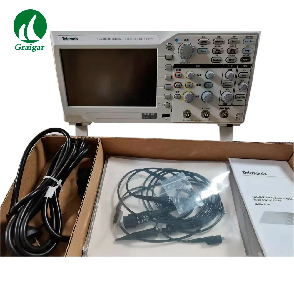 Tektronix TBS1102C Digital Storage Oscilloscope 100 MHz 2 Channel 1 GS/s  TBS1102C| Alibaba.com