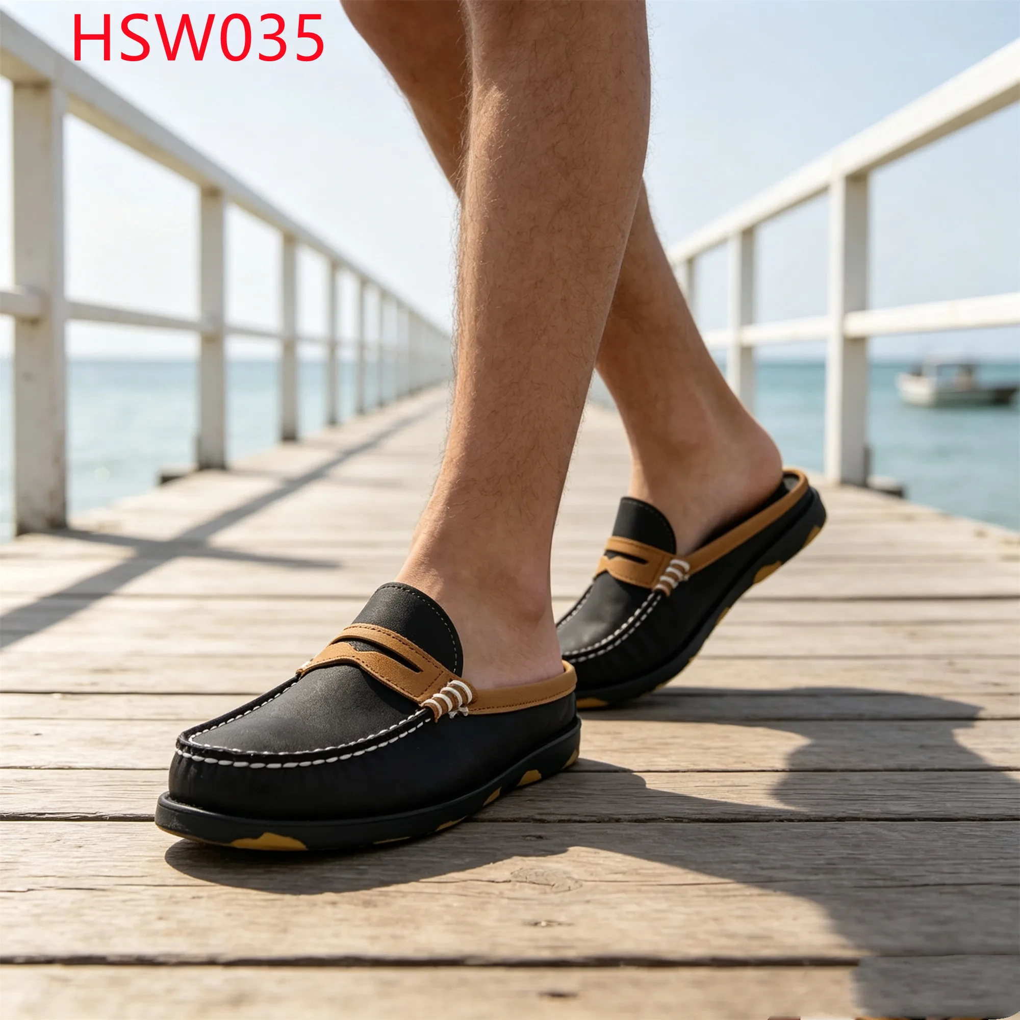 LXG,Weekend Escape Colorful Rubber Outsole Boat Shoes Popular in UK Size 27-47 Idle Time Indoor Relax Vintage Lazy Shoes HSW035