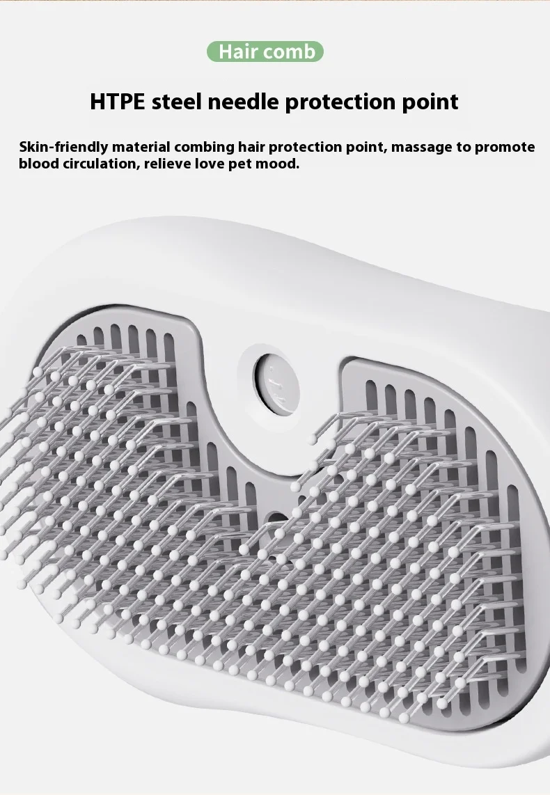 Pet Spray Comb Cat Cleaning Massage Comb One-click Spray Anti-flying Hair to Remove Floating Comb Pet Supplies factory