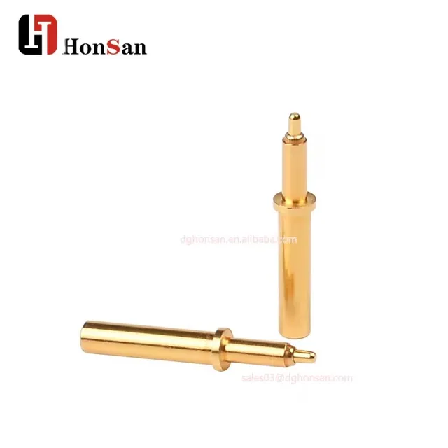 Factory price spring Loaded Pogo Pin and through hole DIP PCB mounting high power pogo pin connector