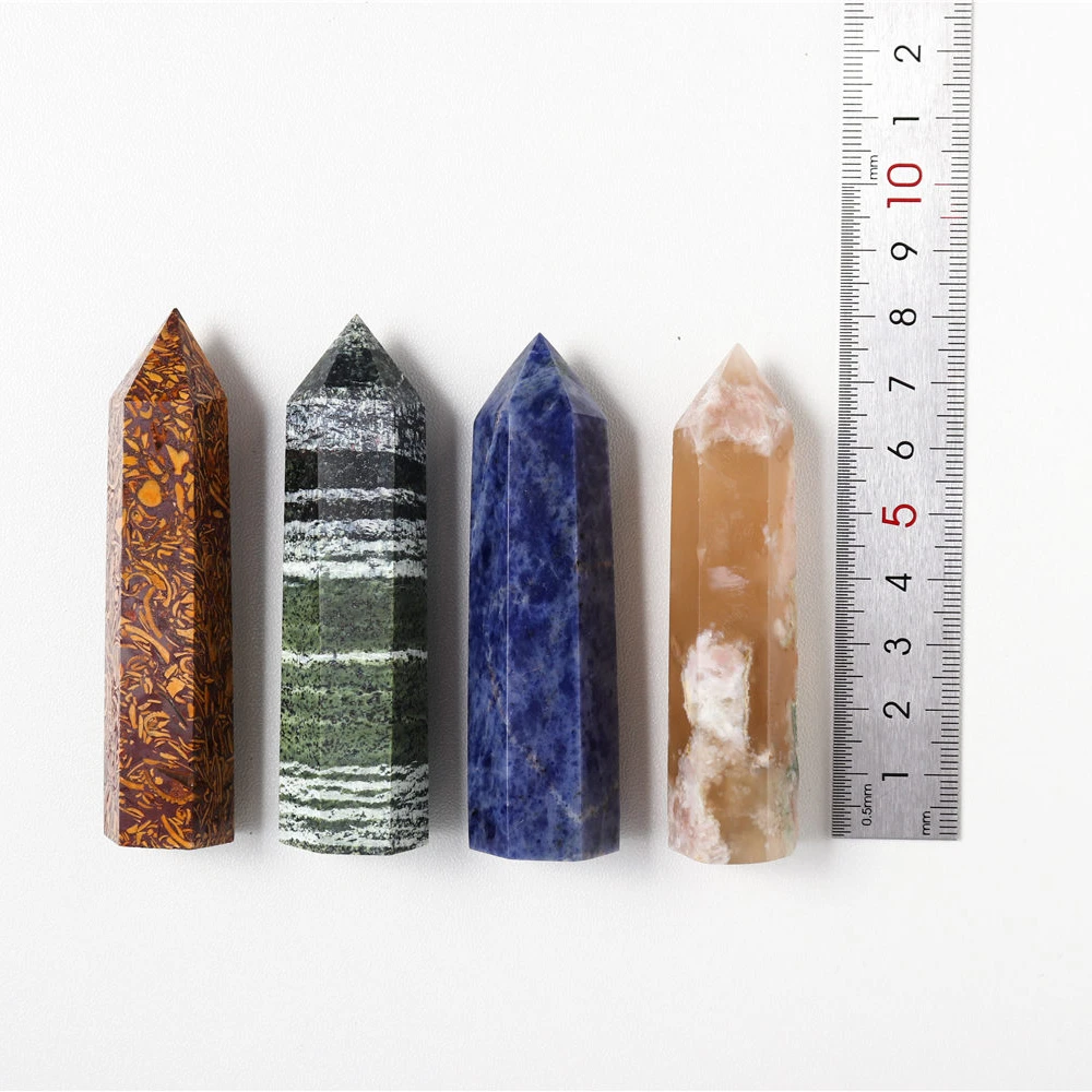 Wholesale Amethyst Healing Crystals Quartz Point Towers ODM