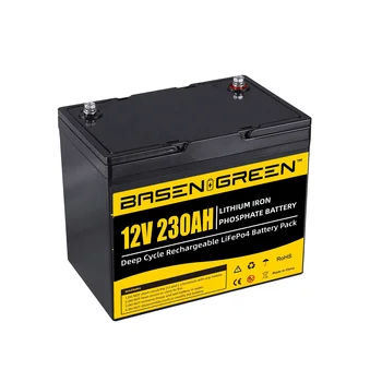 Basengreen 12V LiFePO4 battery 230Ah