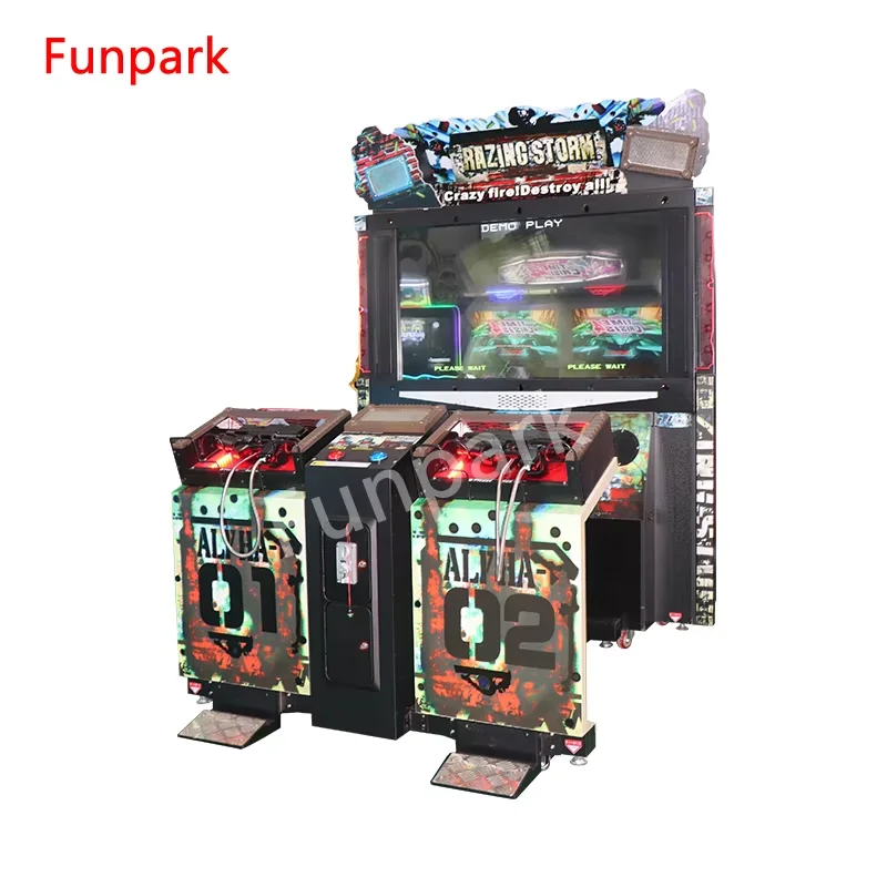 FunPark High Quality Kids Arcade Shooting Gun Game Machine Coin Operated Game Shooting Machine for Sale for Entertainment Center details