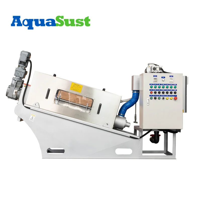 Dry and Wet Separation of Aquaculture Sewage Treatment Customized Filter Press