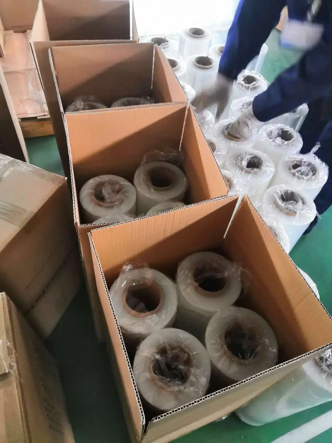 Factory Price Cast Lldpe Shrink Wrap Transparent Pallet Stretch Film