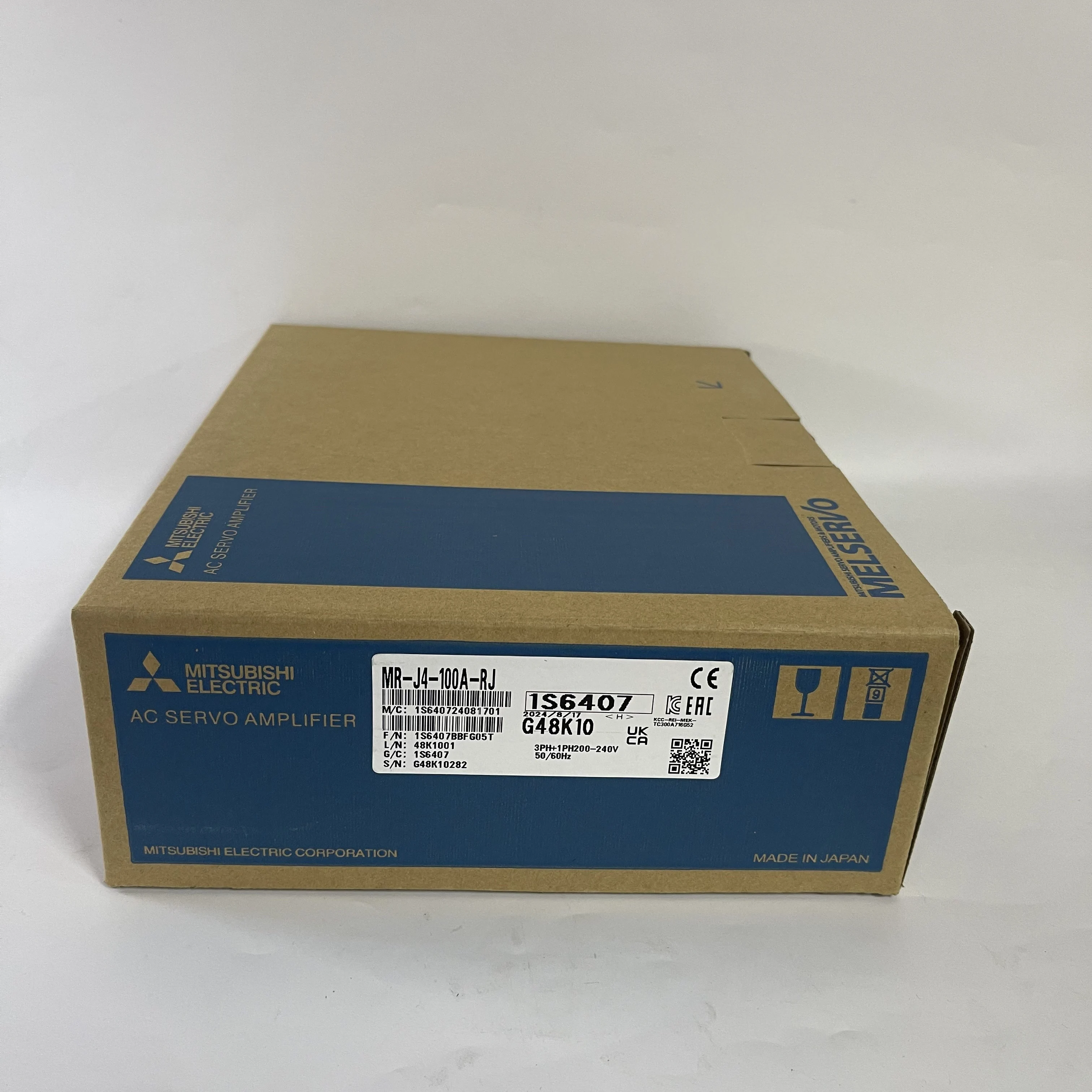 Mitsubishi AC Servo Amplifier MR-J4-100A-RJ
