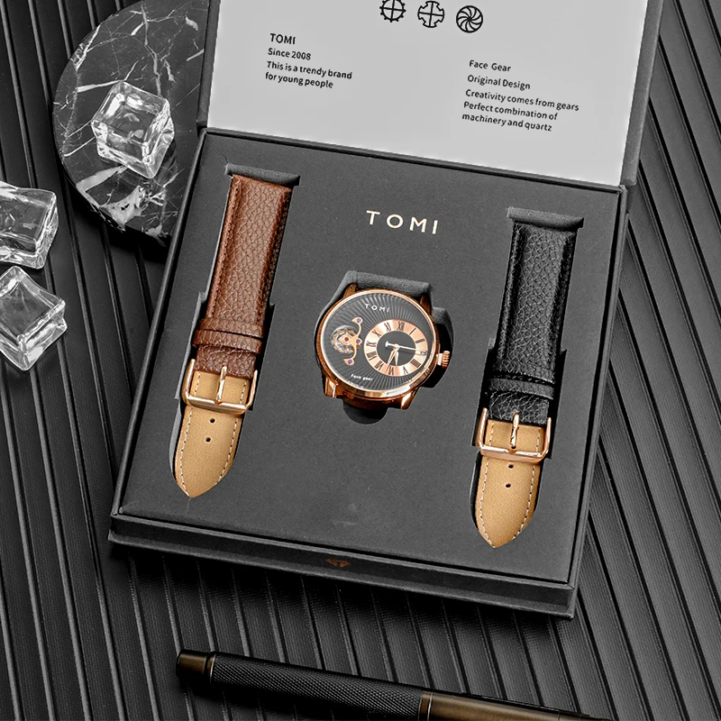 Fashion Wholesale Leather Wristwatch Band CC311235BSYL_K0029900 main image 0
