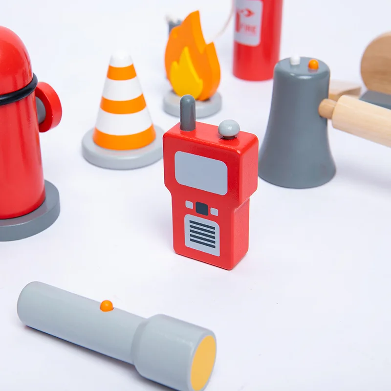 Хэллоуин костюм пожарный Огнетушитель Деревянная Детская ролевая игрушка