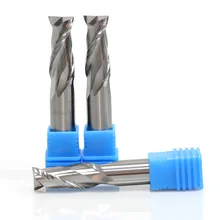 CERAMEI Aluminum Milling Tool HRC45 Solid Tungsten Endmills CNC Square Cutting Tool D12*30*75L-2T