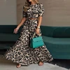 Beige Base Black Leopard Print
