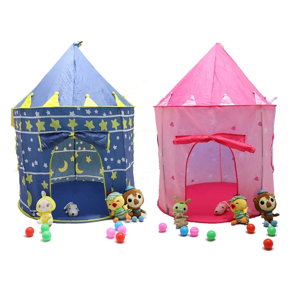 Tente bébé Princesse Château Portable Enfants Urination Tente Pliable Play  Maison Jeu Tente Anniversaire Cadeau de Noël, style B