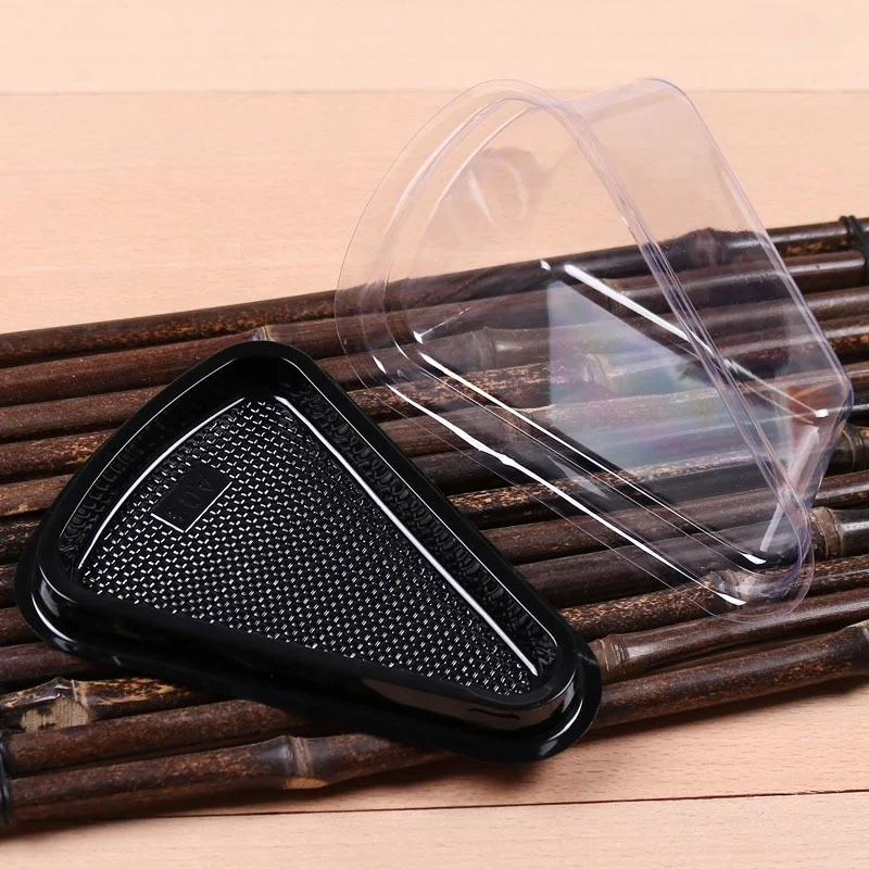 Mini Clear Plastic Triangle Cake Box