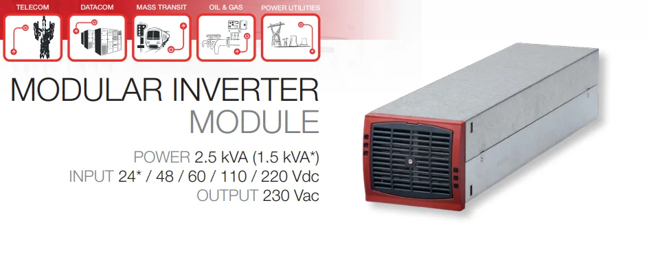 (Part No. T321740201) CE+T Module TSI EPC 60Vdc - to 230Vac 2.5KVA 2kw BRAVO