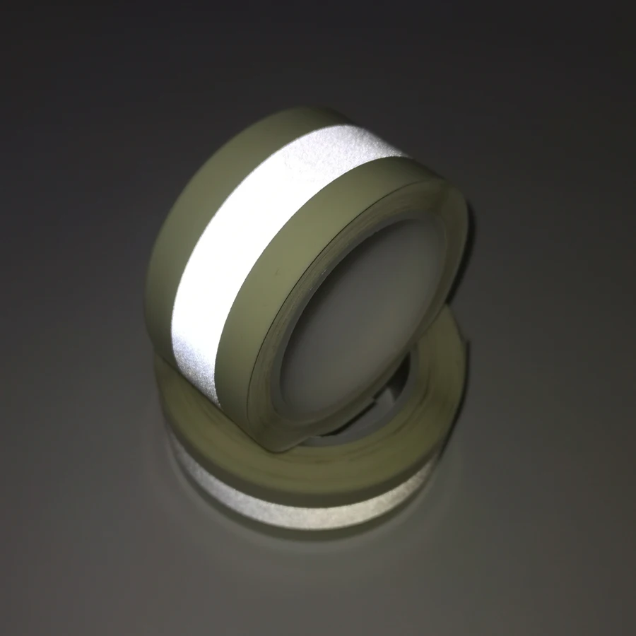 Photoluminescent Luminescent Reflective Polyester/TC Cotton Fabric Tape Tapes Glow in the Dark