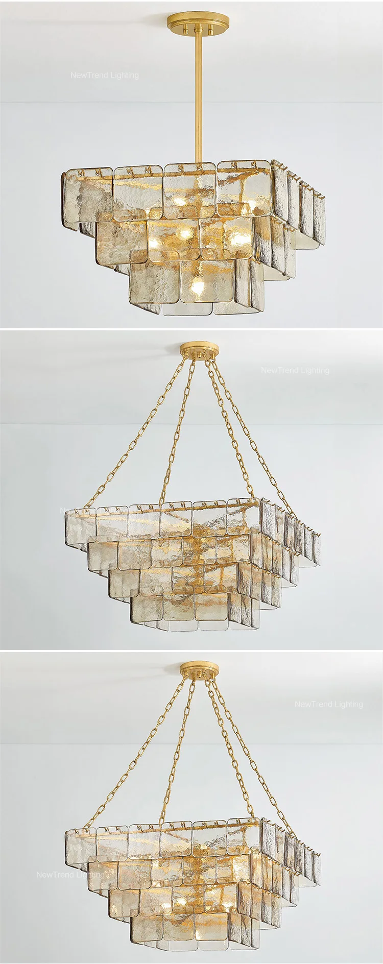 cpl 458 modern nordic style murano glass chandelier  minimalist designer led pendant light for dining room murano glass led chandelier lamp-2