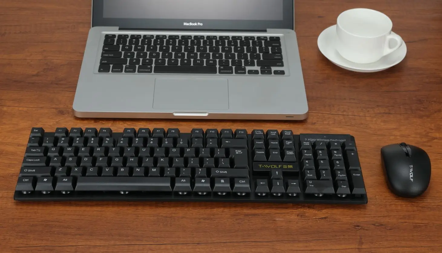 Thunder Wolf TF100 Wireless Keyboard and Mouse Set Business Office Home Set