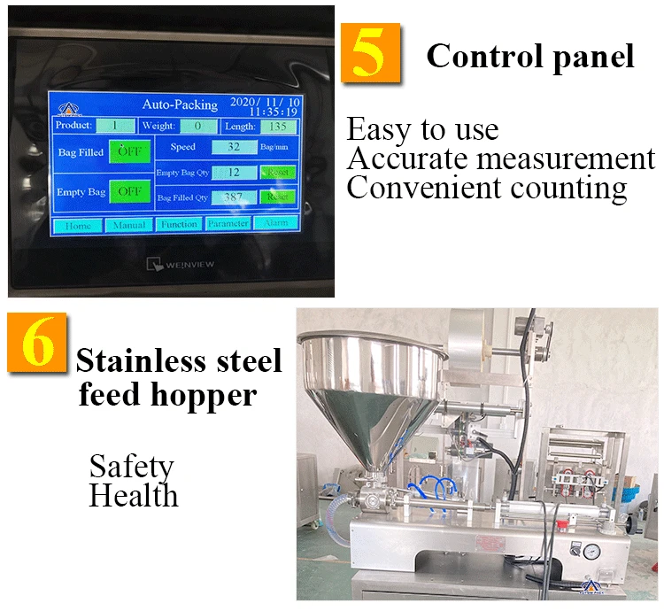 CE Approve Automatic Feeding Fill And Seal Sachet Food Fruit Jam/Honey/Paste/Ketchup/Mayonnaise Chocolate Liquid Packing Machine