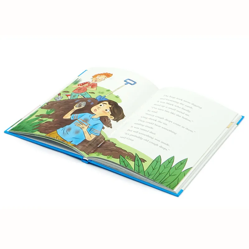 Custom Comic Cartoon Fiction Story Book Offset Printing Kids School Education Children Hardcover Book supplier