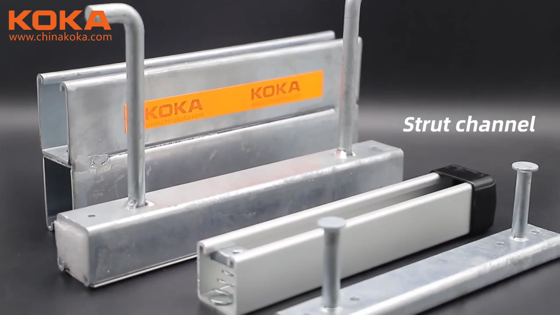 Building Material Back To Back C Strut Channel Galvanized Steel 41x124