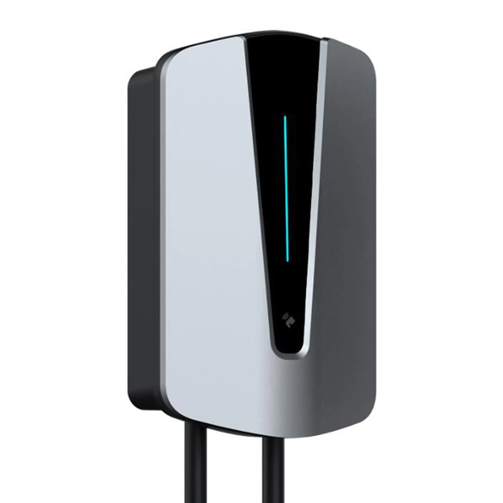 Type 2 16A 32A 7KW 11KW 22KW EV Charger Screen Display Adjustable Current Wallbox EV Charger for car