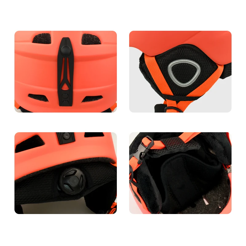 Aidy Wholesale Oem Customized Snow Board Helmet Winter Snow Sport Ice Skating Snow Ski Helmet