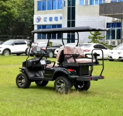 Manufacturer Direct Sales Electric 4 Seater Hunting Golf Cart with 48v Battery