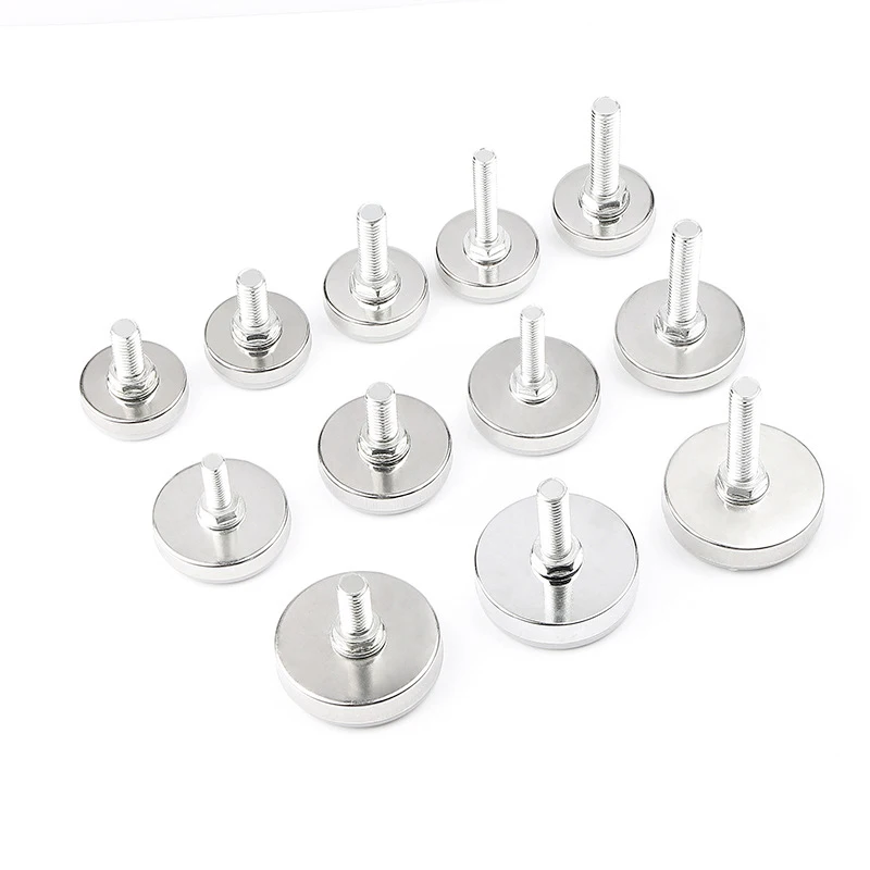 M6 M8 Furniture Chair Leveler Legs With Installation Screws For Adjustable Height For