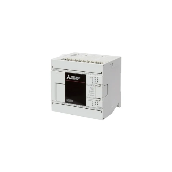 Mitsubishi FX5UJ-24MR/ES-A PLC CPU Module; iQ-F; AC; 14 Inputs; 10 Relay  Outputs; Ethernet; SD; USB