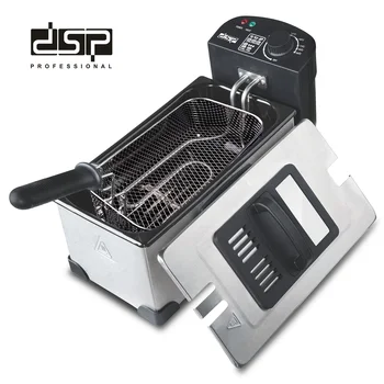DSP Commercial Kitchen Frayer Antronic Electric Deep Fat Chip Chicken Donut Fryer Machine Home Use for Sale