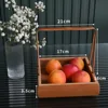 Square fruit basket