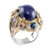 blue colored diamond
