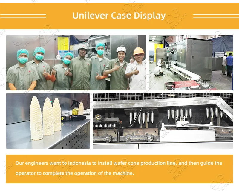 Автоматическая конусная машина для мороженого по заводской