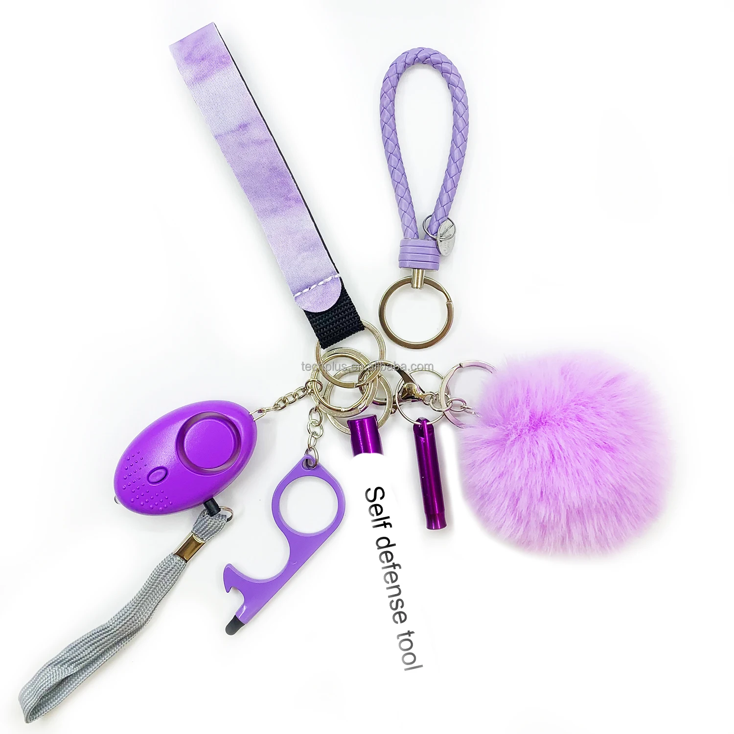 Multi Color Options Self Defense Keychain Set Pom Pom Led Light Sound Alarm Window Breaker Sanitizer Holder Cat Ear Keychain Kit Buy Self Defense Keychain Set Window Breaker Keychain Self Defense Keychain Product