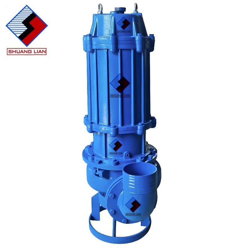 ZJQ Submersible Slurry Pump High Chromium Alloy Stirring Sand Pump Large Flow Non Blocking Vertical Sewage Pump