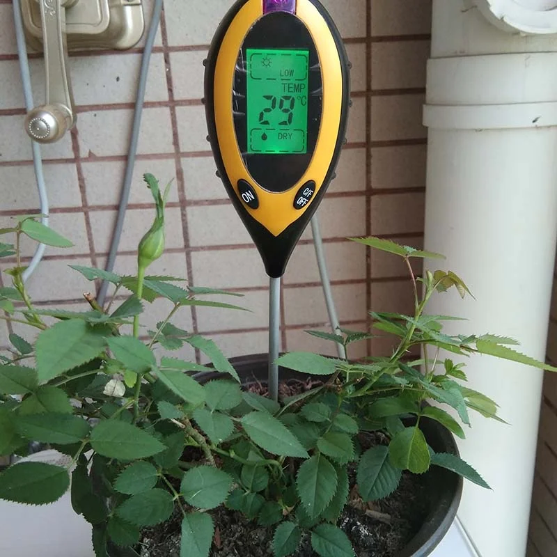 Soli Meter 4in 1 Soil Survey Instrument Soil Thermometer