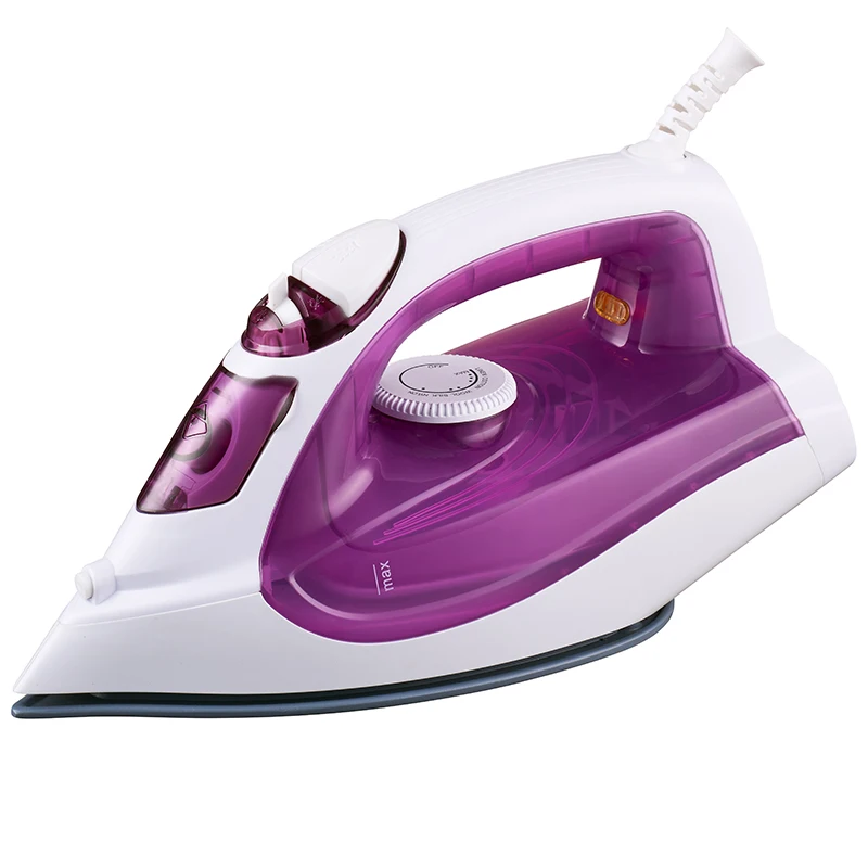 Planchas eléctricas para ropa, plancha de vapor con placa de acero