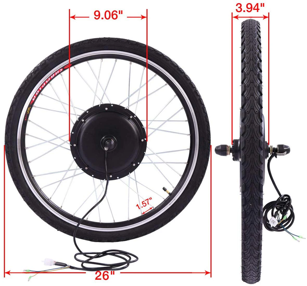 Overseas Warranty 48v Ebike Electric Motorcycles High Power Sunringle Rim MTX 3000w Bike Electric Kit for E Bike