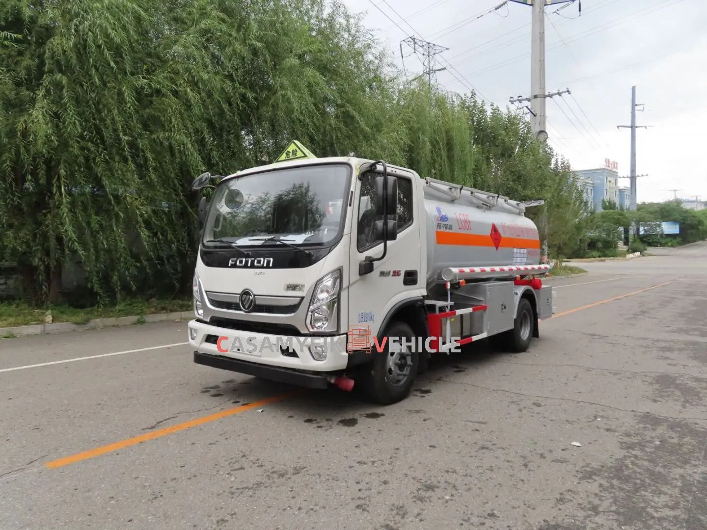 Китайская Фабрика Прямая продажа Foton 5000 литров rhd топливный танкер грузовик тяжелый