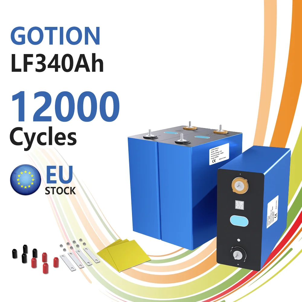 Gotion 314Ah Deep Cycle 3.2V LiFePO4 Lithium Ion Battery for Solar