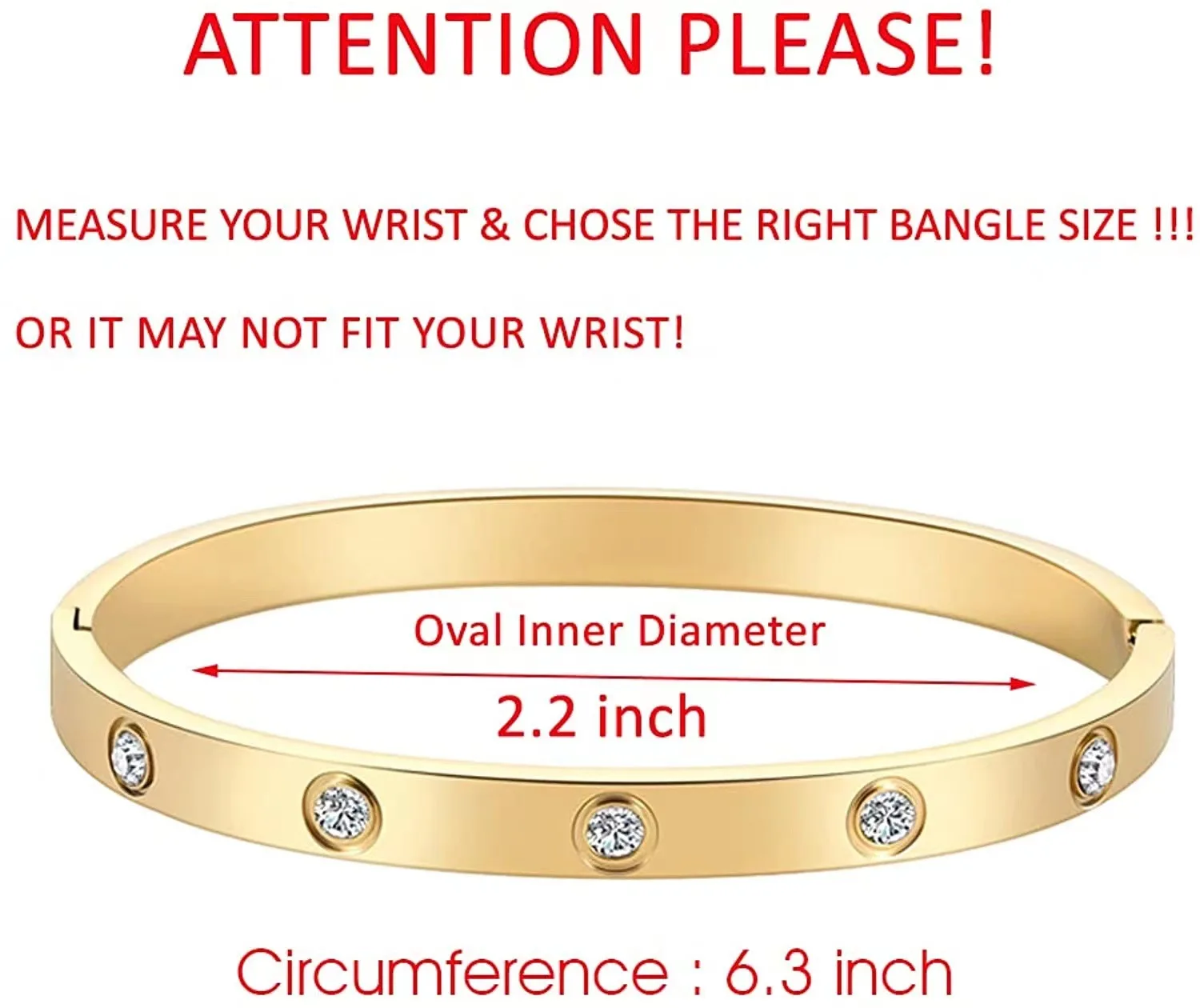Custom Word Crystal CZ Cubic Zirconia Bracelet Stainless Steel Jewelry Love Screw Bracelet Bangle
