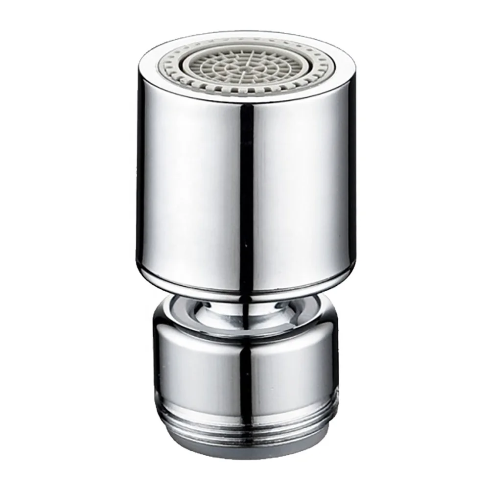 Chrome poli M24 Laérateur de filetage mâle de 24 mm,baril de robinet dévier pivotant Déconomie deau robinet robinet bec aérateur pour la cuisine de la salle de bain 